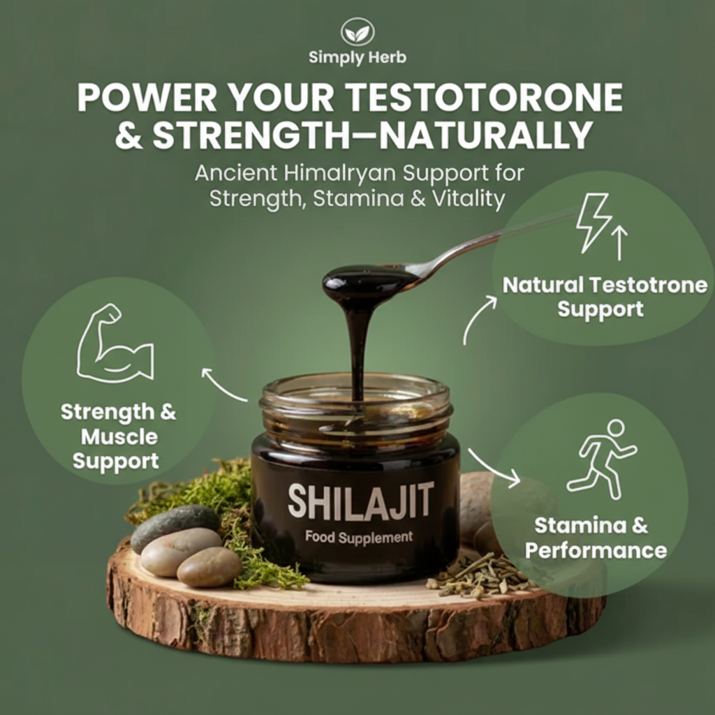 Simple Herbs® Pure Indian Himalayan Shilajit Resin