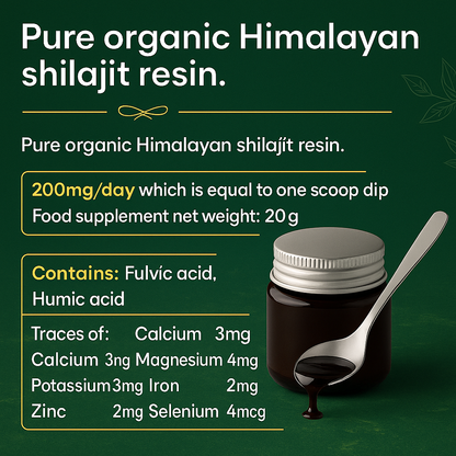 Simple Herbs® Pure Himalayan Shilajit Resin